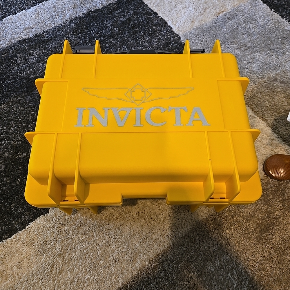 Invicta Bright Yellow Protective Case